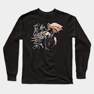 Aknosom "The Feathered Frenzy" Long Sleeve T-Shirt